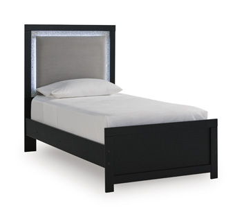 Raechalla - Twin Panel Rails - Black