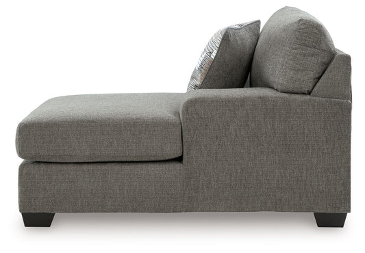 Newellen - RAF Corner Chaise - Greystone