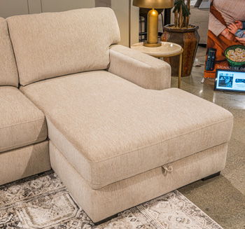 Rosedell - RAF Corner Chaise With Storage - Sand