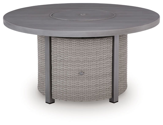 Dillon Beach - Round Fire Pit Table - Gray