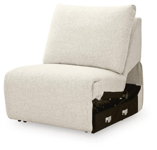 Caldriss - Armless Power Recliner - Chia