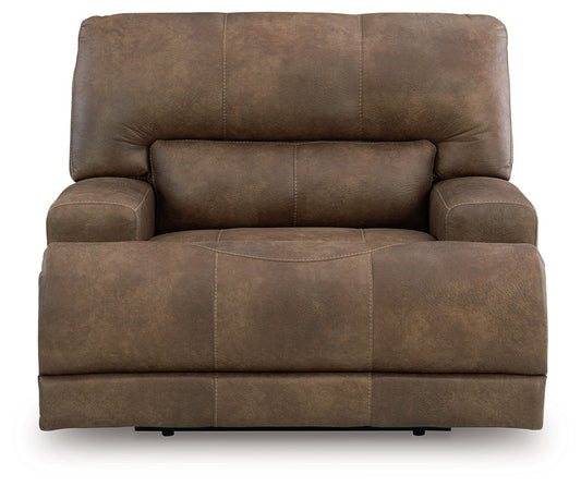 Time-Piece - Power Recliner With Adjustable Headrest - Earth