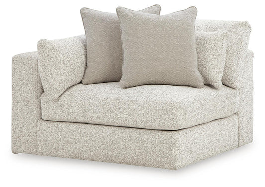 Stonecroft Manor - LAF Corner Chair - Snowstone