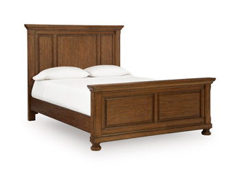 Havenstein - Queen Panel Footboard - Warm Brown