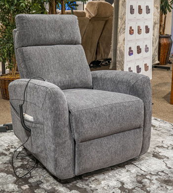 Rivelen - Power Lift Recliner - Slate
