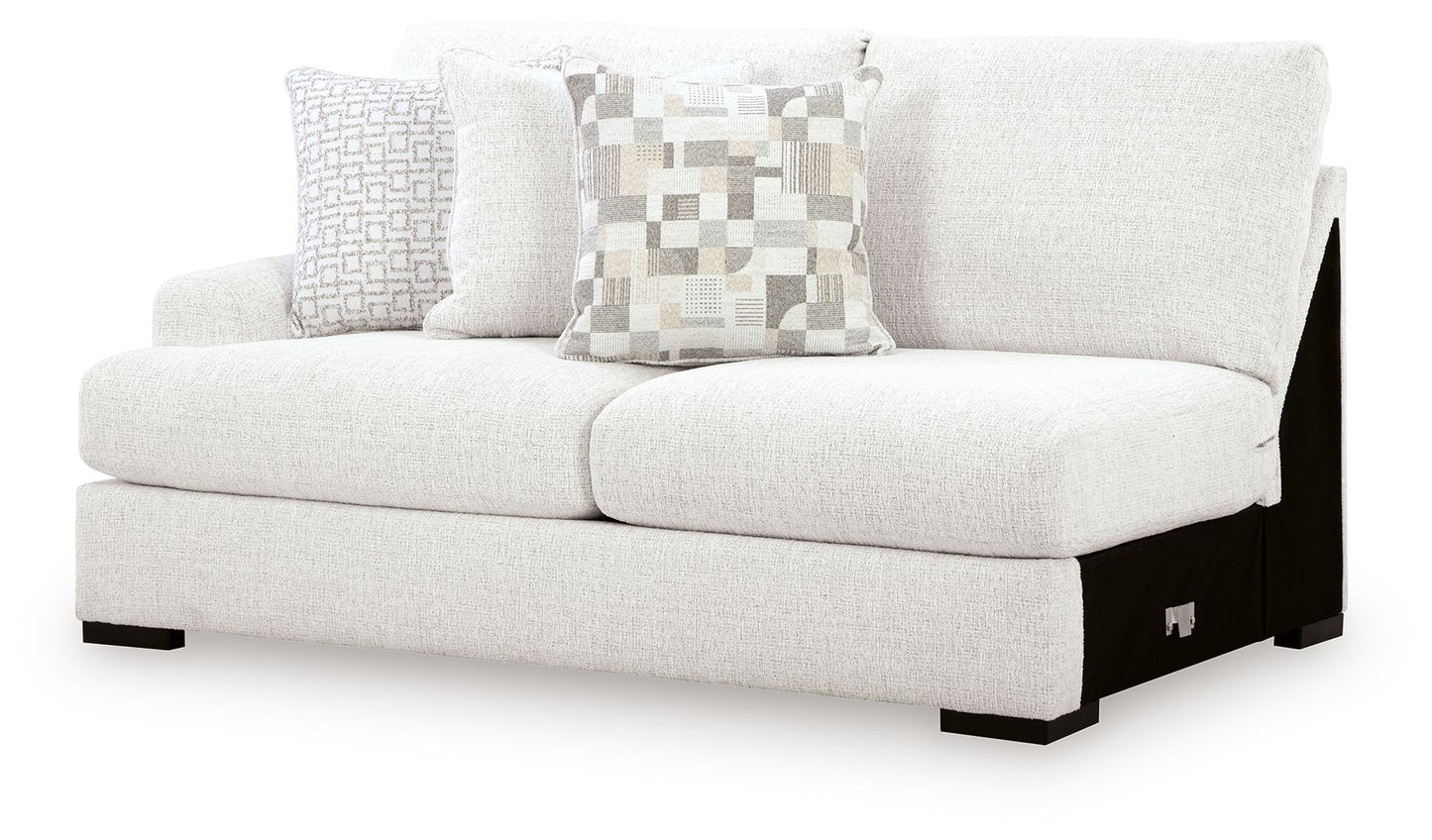 Wynncroft Manor - LAF Loveseat - Chalk