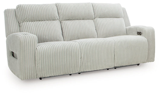 TwinBrooke - Reclining Sofa with Adj Headrest