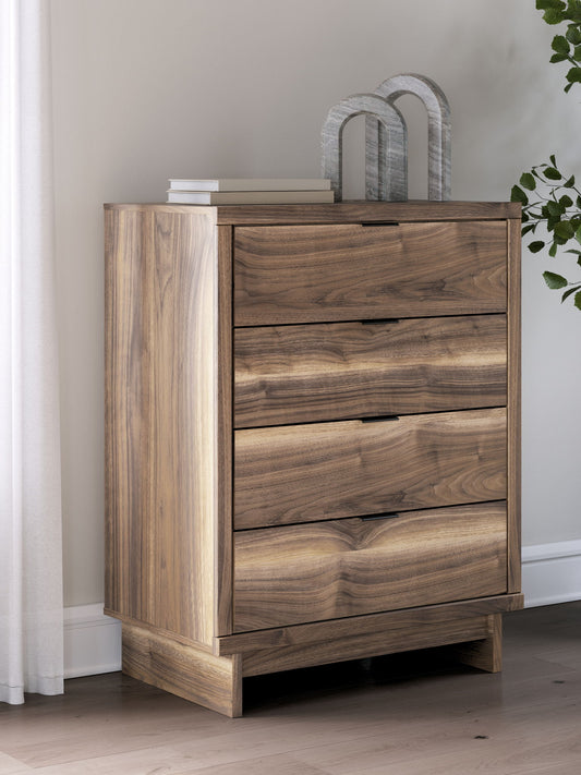 Zadilyn - Four Drawer Chest - Brown