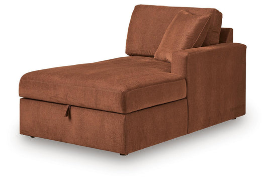 Modmax - RAF Corner Chaise With Storage - Spice