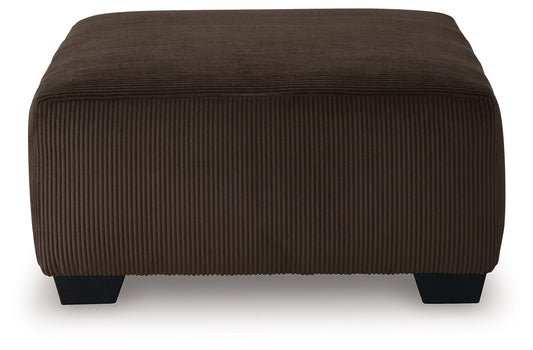 Landsings - Oversized Accent Ottoman - Chocolate