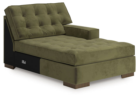 Chalcombe - RAF Corner Chaise - Olive