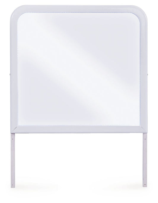 Frostlyn - Bedroom Mirror - White