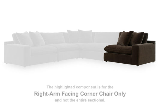 Maxton Heights - RAF Corner Chair - Bittersweet