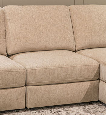 Rosedell - Armless Power Sliding Chair - Sand