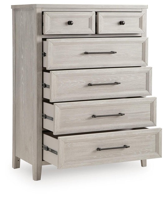 Cressenda - Six Drawer Chest - Dove White