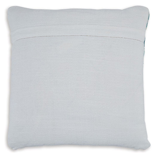 Seanow Next-Gen Nuvella - Indoor/Outdoor Pillow (Set of 4) - Green / Turquoise / White