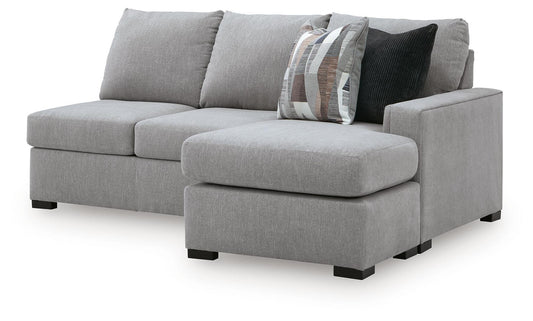Lakepoint - RAF Sofa Chaise - Nickel