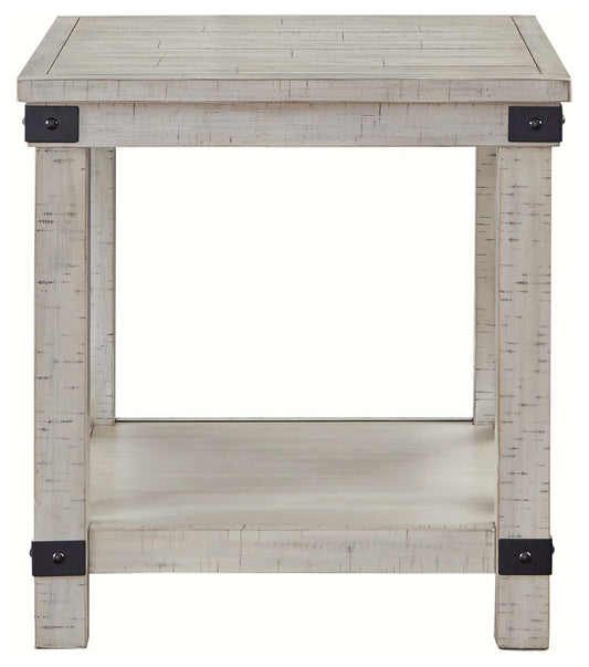 Carynhurst - Rectangular End Table - Whitewash