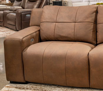Somerleigh - LAF Zero Wall Power Recliner - Russet