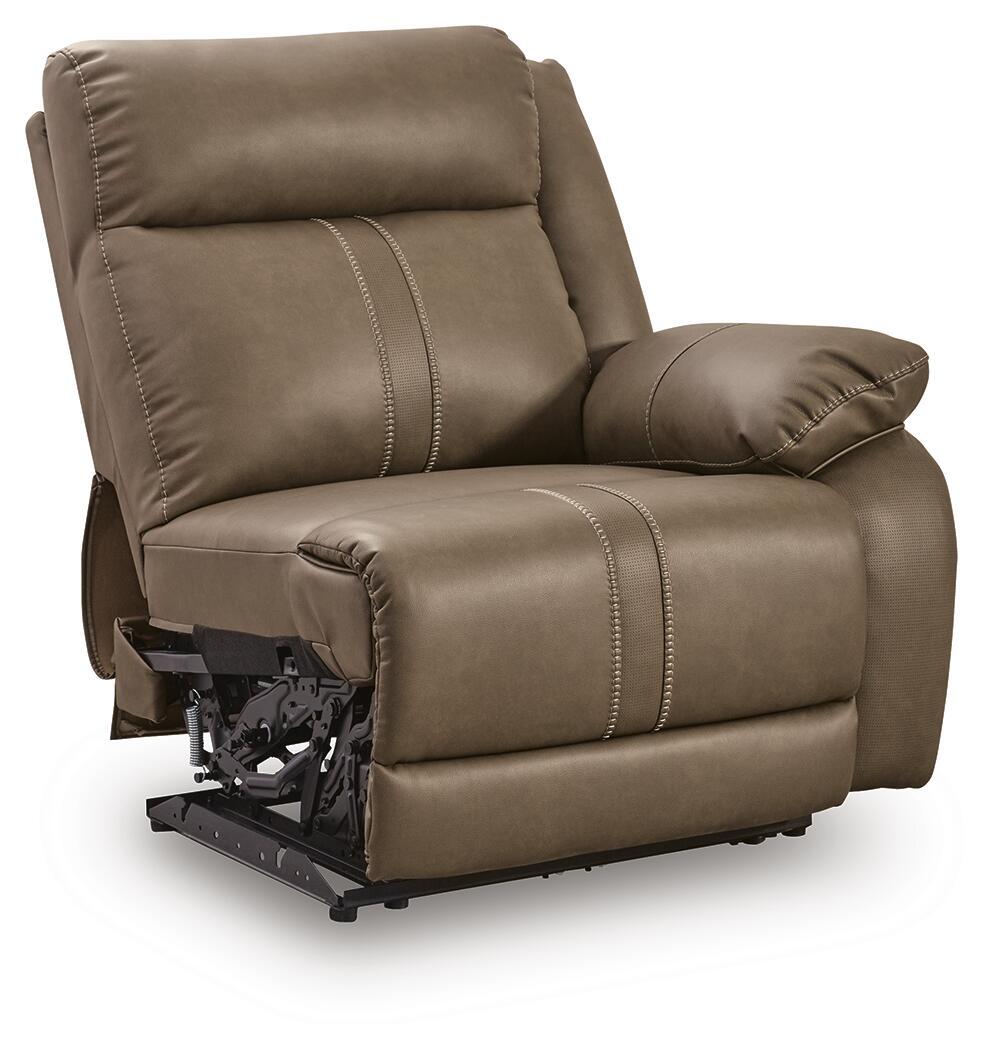 Max-Media - RAF Zero Wall Power Recliner - Biscotti