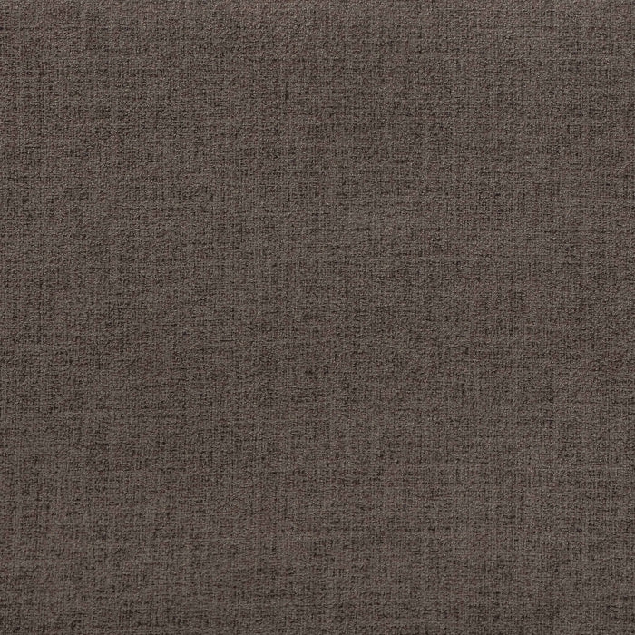 DARK BROWN Fabric Comfort Cushioned Flared Round Arm Loveseat