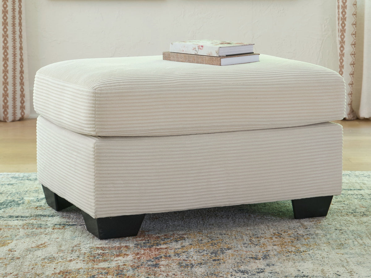 Amesley - Ottoman - Ivory