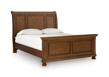 Havenstein - Queen Panel Rails - Warm Brown