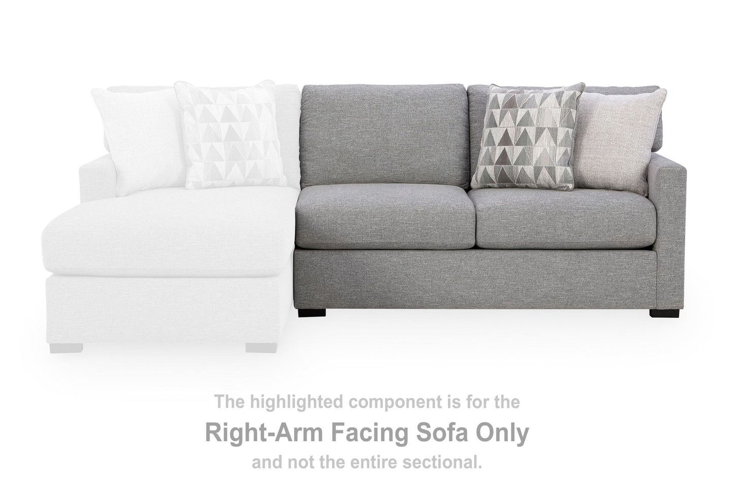 Artisian Loft - RAF Sofa - Pewter