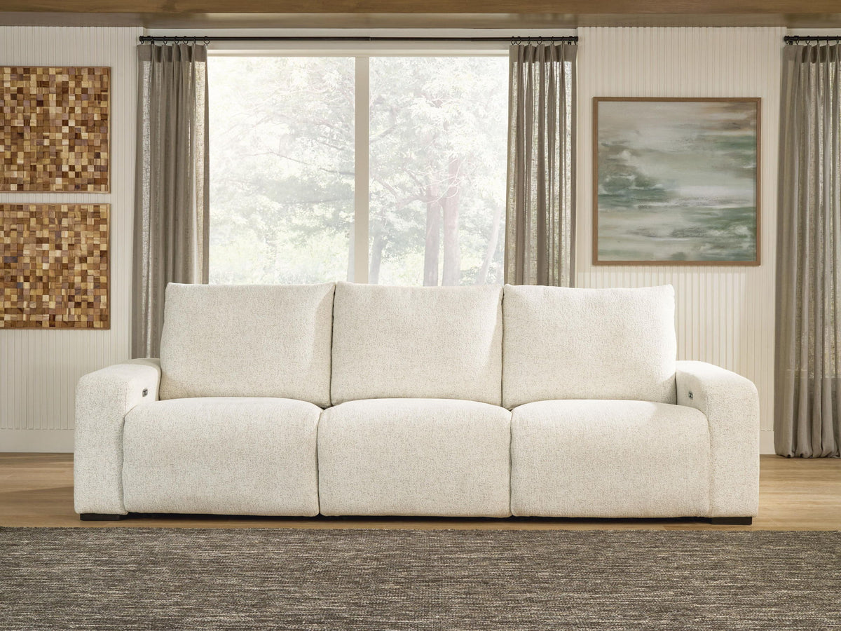 Caldriss - 3-Piece Power Reclining Sectional - Chai