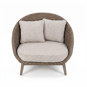 Revare Beach - Lounge Chair With Cushion - Beige