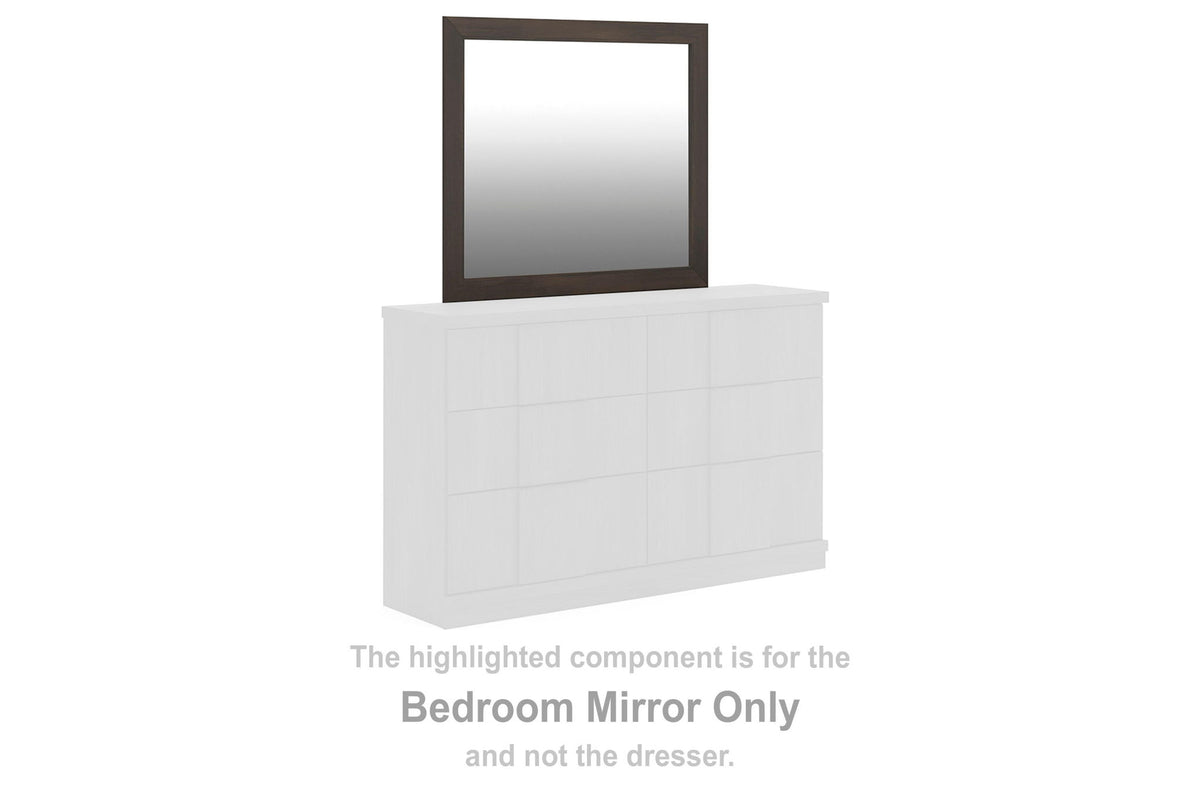 Jadiston - Bedroom Mirror - Dark Brown