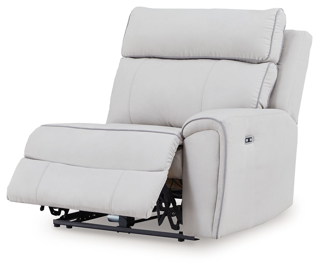Grafton Pike - RAF Zero Wall Power Recliner - Pearl / Ash