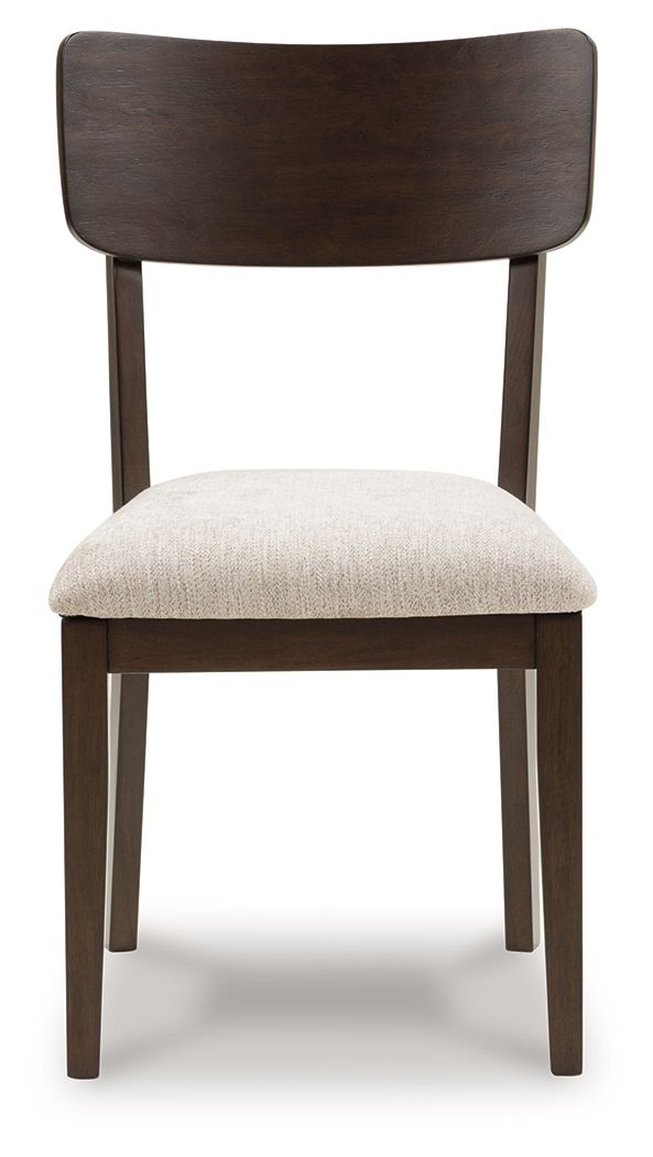 Dantenton - Dining Upholstered Side Chair (Set of 2) - Merlot