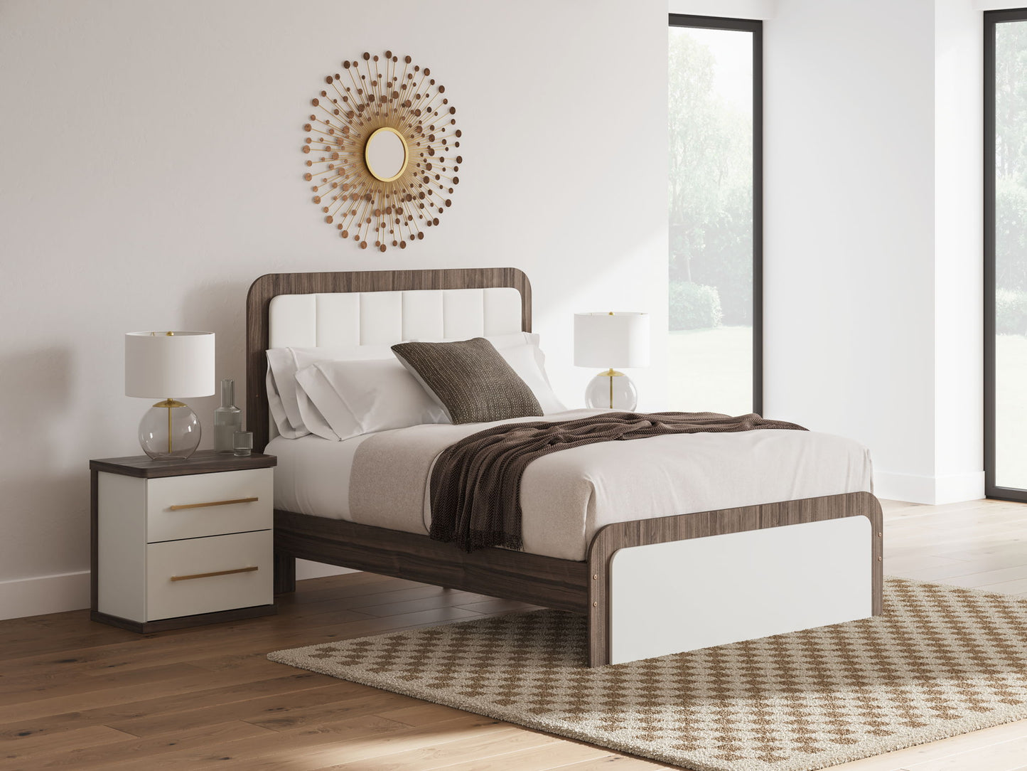 Mazilar - Upholstered Bed