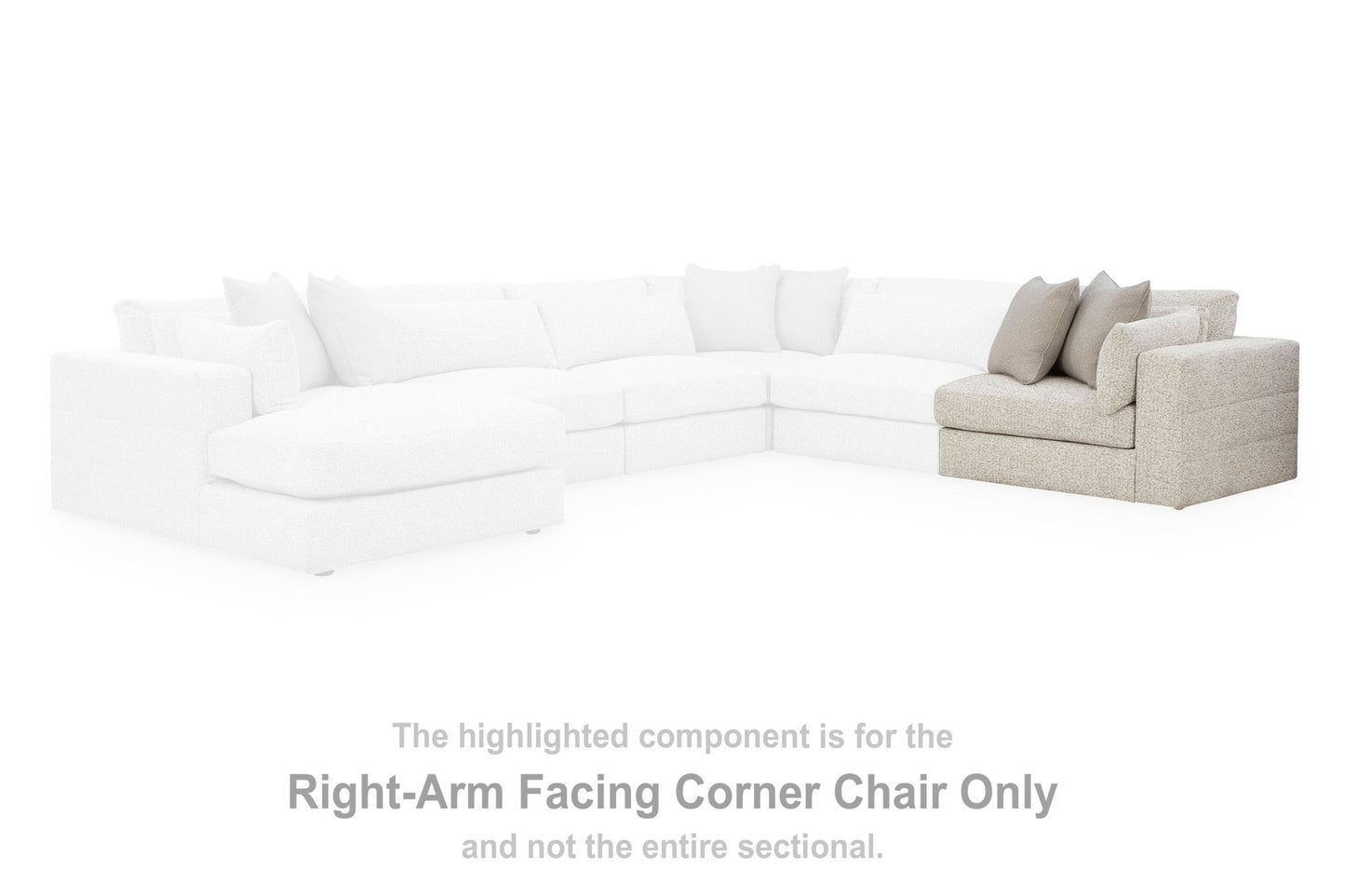 Stonecroft Manor - RAF Corner Chair - Snowstone