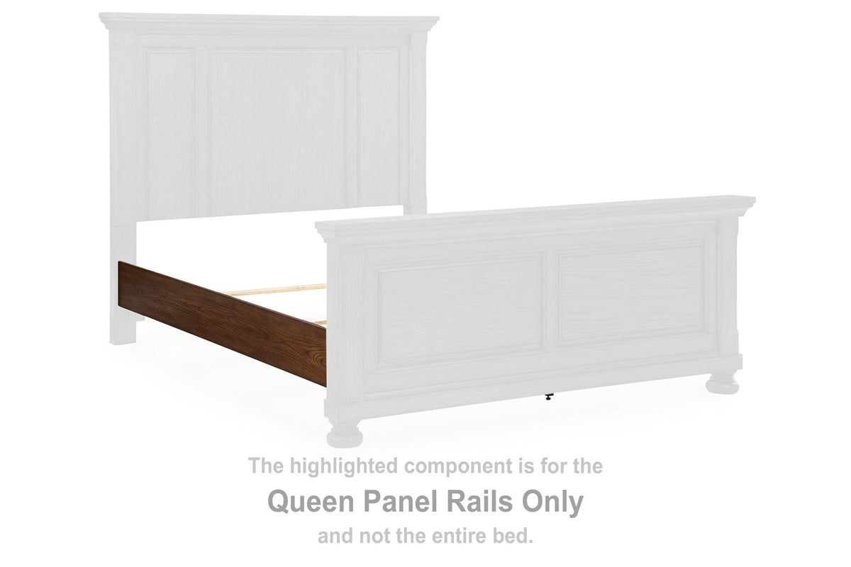 Havenstein - Queen Panel Rails - Warm Brown