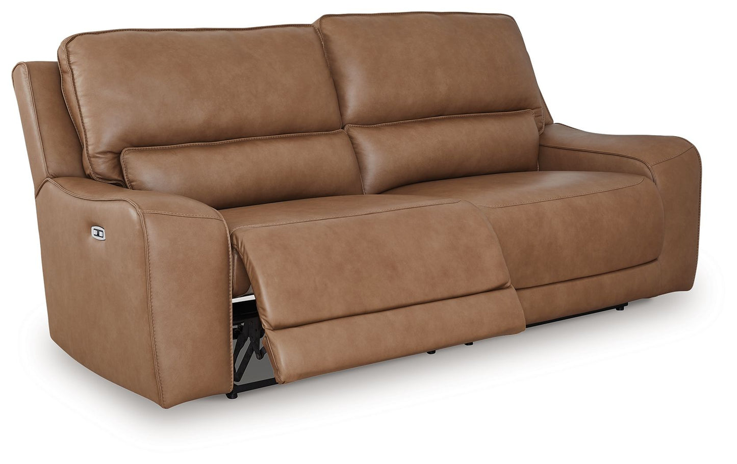 Silverbrooke - 2 Seat Power Reclining Sofa Adjustable Headrest - Caramel