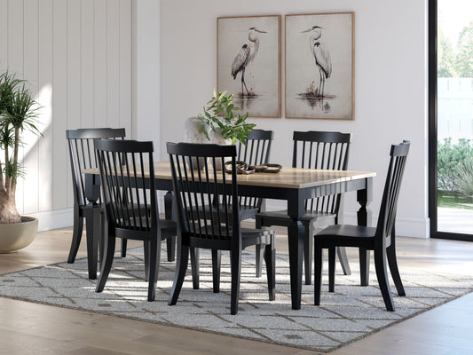 Plazaton - Rectangular Dining Room Set