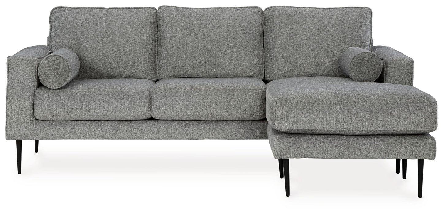 Hazela - 2 Pc. - Sofa Chaise, Loveseat - Charcoal
