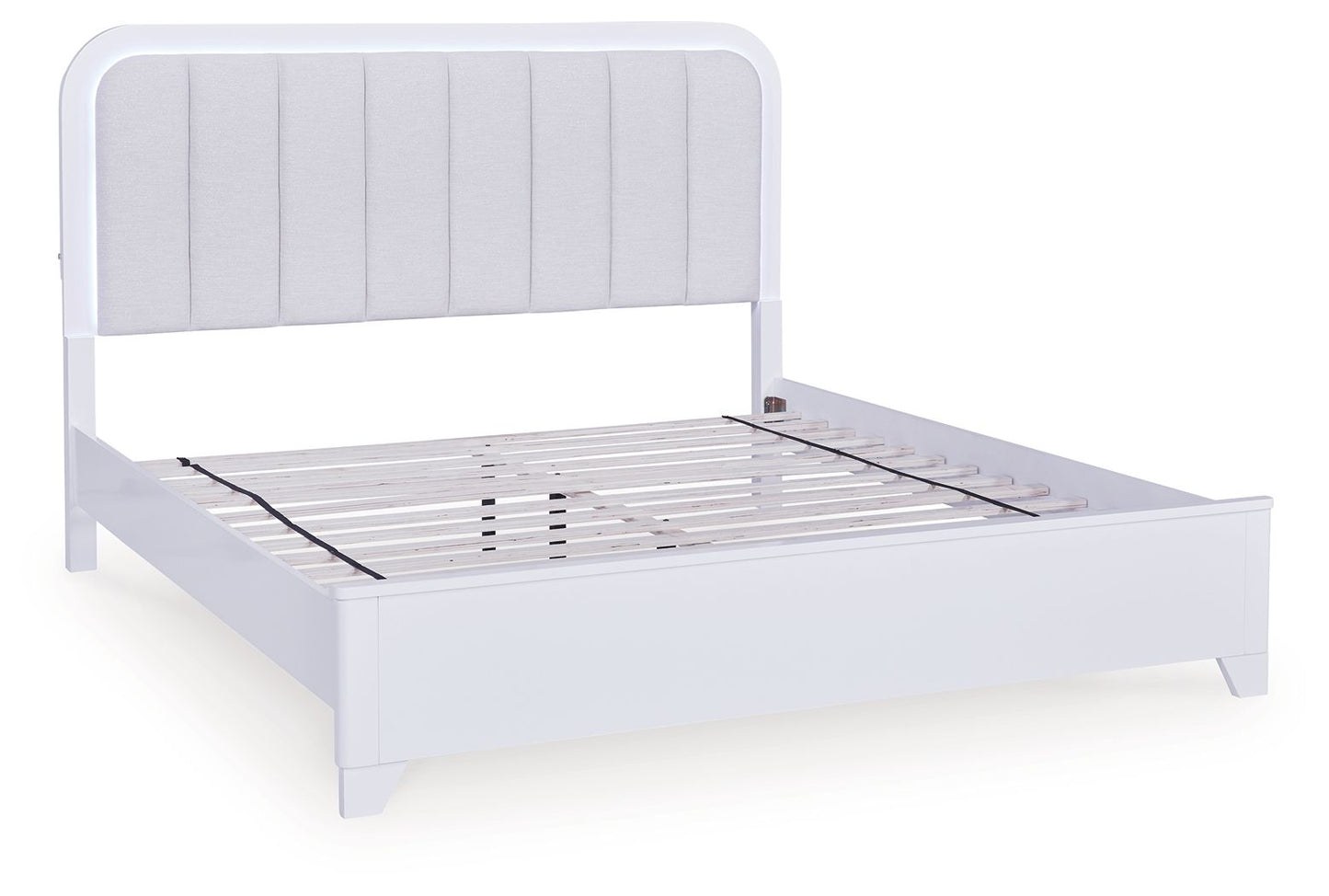Frostlyn - Upholstered Panel Bed