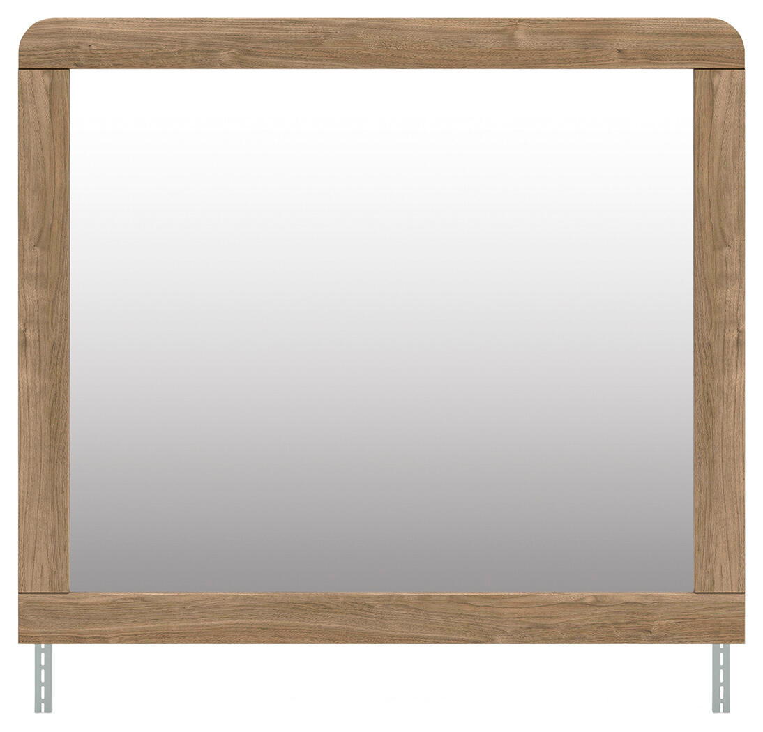 Dovander - Bedroom Mirror - Warm Natural Brown