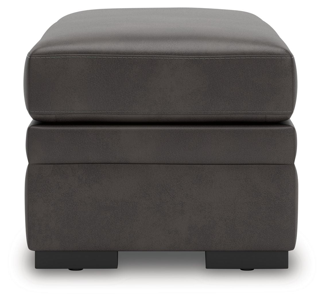 Dara Park - Oversized Accent Ottoman - Shadow