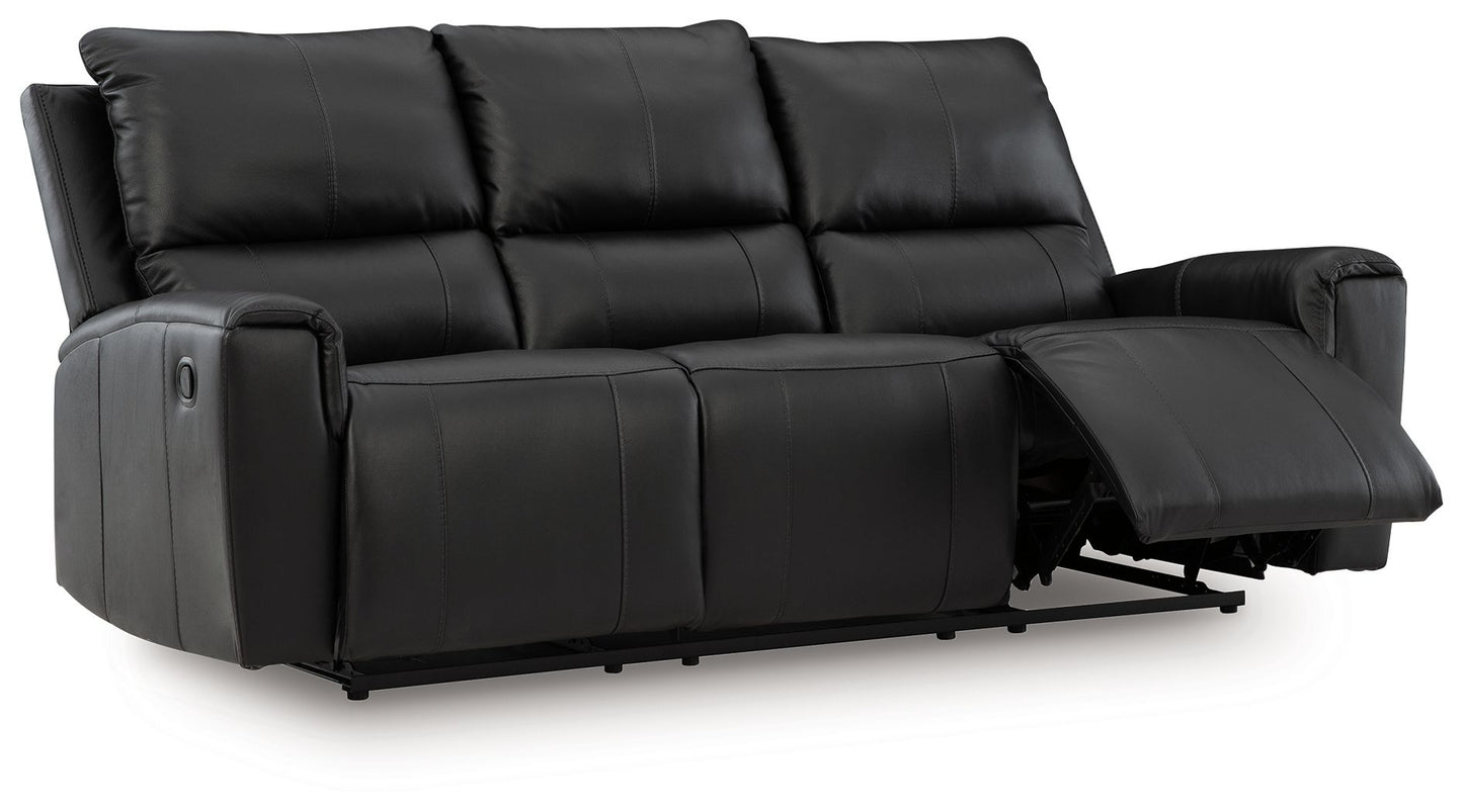 Danemere - Reclining Sofa - Black
