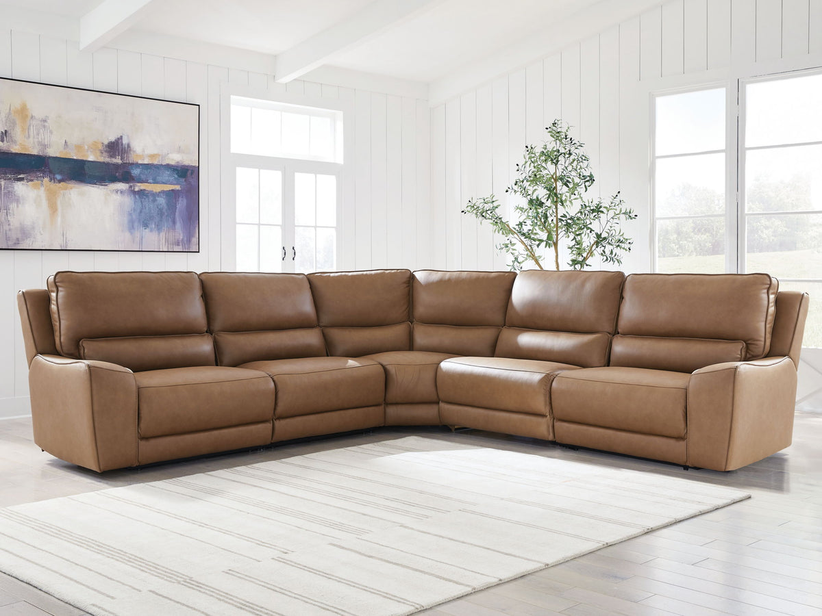 Silverbrooke - 5 Piece Power Reclining Sectional