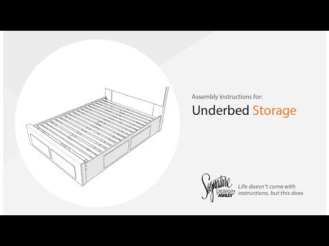 Lawroy - Queen/King Under Bed Storage - Light Natural