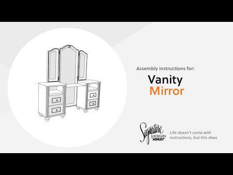 Maylilly - Vanity Mirror - White