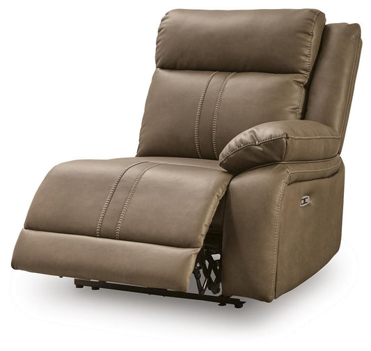 Max-Media - RAF Zero Wall Power Recliner - Biscotti