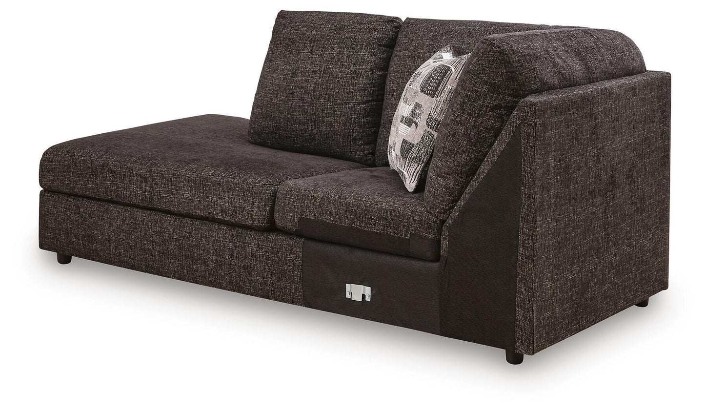 Coralene - LAF Corner Chaise - Onyx