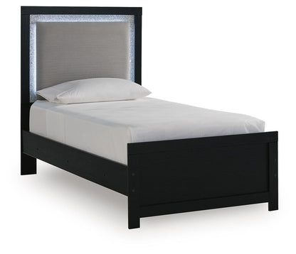 Raechalla - Upholstered Panel Bed