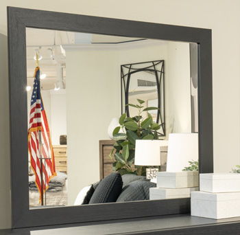 Jeffon - Bedroom Mirror - Black